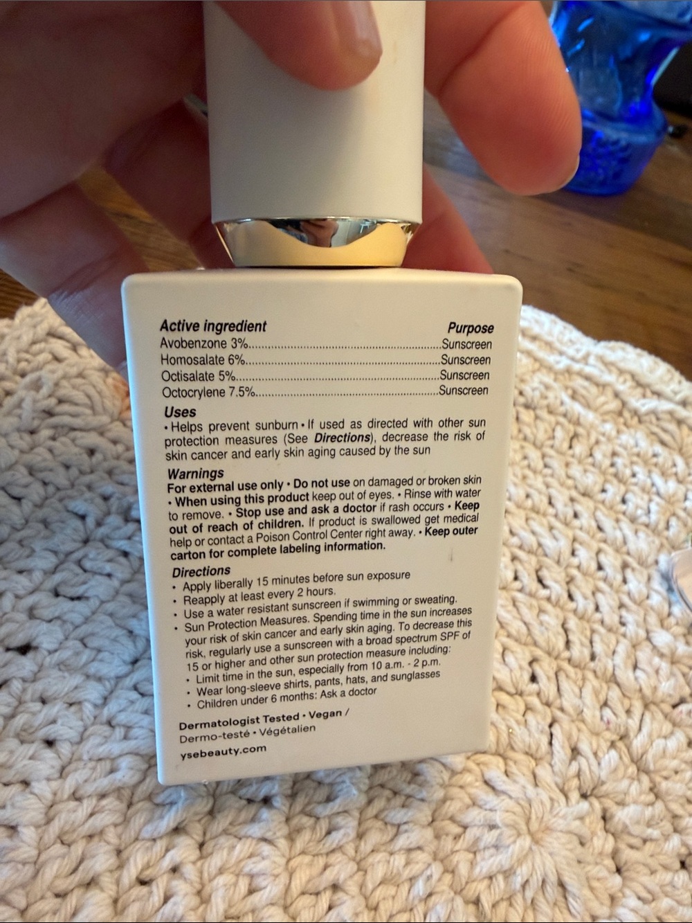 YSE Skin Glow SPF 30 Primer — White Radiance Base - Picture 4 of 5